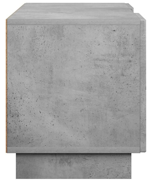 TV stalak 90 x 34 5 x 40 cm Betonska siva Konstruirano drvo - Betonska siva 90 x 34 5 x 40 cm