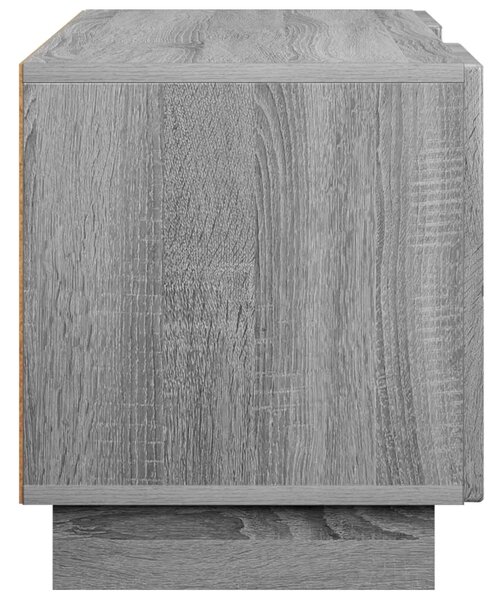 TV stalak 90 x 34 5 x 40 cm Siva Sonoma Konstruirano drvo - Siva Sonoma 90 x 34 5 x 40 cm