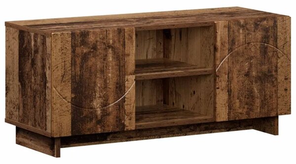 TV stalak 90 x 34 5 x 40 cm Staro drvo Konstruirano drvo - Staro drvo 90 x 34 5 x 40 cm