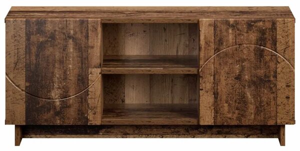 TV stalak 90 x 34 5 x 40 cm Staro drvo Konstruirano drvo - Staro drvo 90 x 34 5 x 40 cm