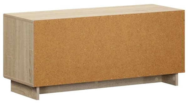 TV stalak 90 x 34 5 x 40 cm Hrast sonoma Konstruirano drvo - Hrast sonoma 90 x 34 5 x 40 cm