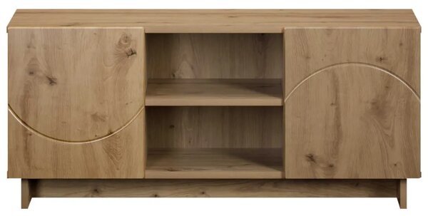 TV stalak 90 x 34 5 x 40 cm Hrast artisan Konstruirano drvo - Hrast artisan 90 x 34 5 x 40 cm
