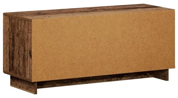 TV stalak 90 x 34 5 x 40 cm Staro drvo Konstruirano drvo - Staro drvo 90 x 34 5 x 40 cm
