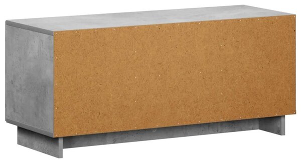 TV stalak 90 x 34 5 x 40 cm Betonska siva Konstruirano drvo - Betonska siva 90 x 34 5 x 40 cm