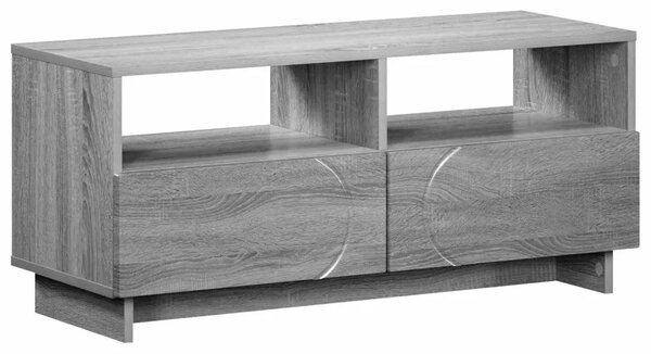TV stalak 90 x 34.5 x 40 cm Siva Sonoma Konstruirano drvo - Siva Sonoma 90 x 34.5 x 40 cm