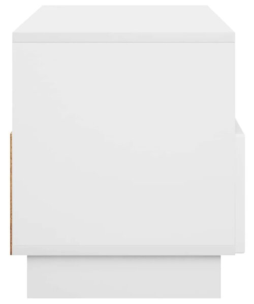 TV stalak 90 x 34.5 x 40 cm Bijela Konstruirano drvo - Bijela 90 x 34.5 x 40 cm