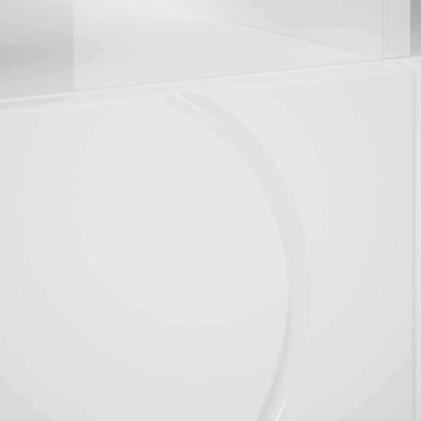 TV stalak 60 x 34.5 x 40 cm Bijela visokog sjaja - Bijela visokog sjaja 60 x 34.5 x 40 cm