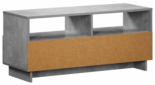 TV stalak 90 x 34.5 x 40 cm Betonska siva Konstruirano drvo - Betonska siva 90 x 34.5 x 40 cm