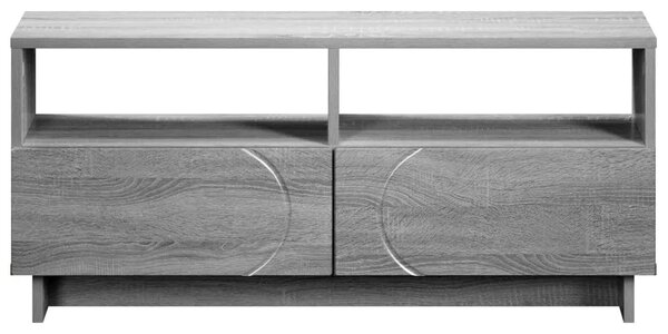 TV stalak 90 x 34.5 x 40 cm Siva Sonoma Konstruirano drvo - Siva Sonoma 90 x 34.5 x 40 cm