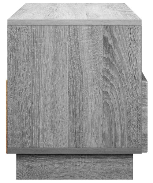 TV stalak 90 x 34.5 x 40 cm Siva Sonoma Konstruirano drvo - Siva Sonoma 90 x 34.5 x 40 cm
