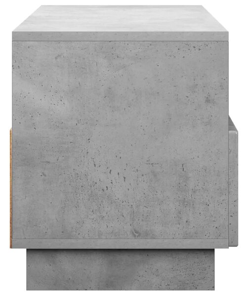 TV stalak 90 x 34.5 x 40 cm Betonska siva Konstruirano drvo - Betonska siva 90 x 34.5 x 40 cm