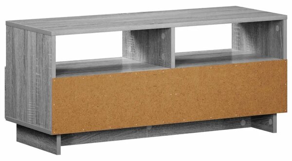 TV stalak 90 x 34.5 x 40 cm Siva Sonoma Konstruirano drvo - Siva Sonoma 90 x 34.5 x 40 cm