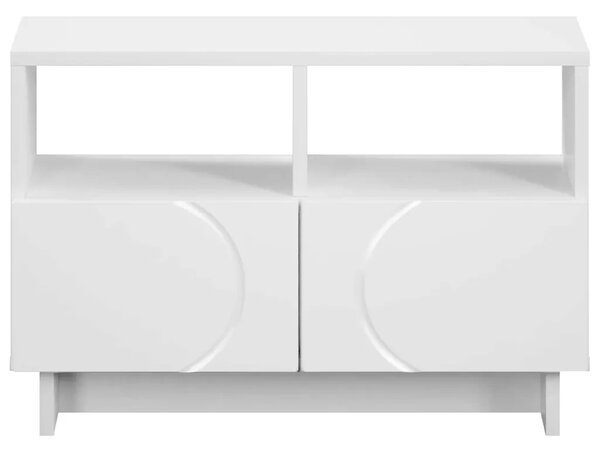 TV stalak 60 x 34.5 x 40 cm Bijela Konstruirano drvo - Bijela 60 x 34.5 x 40 cm