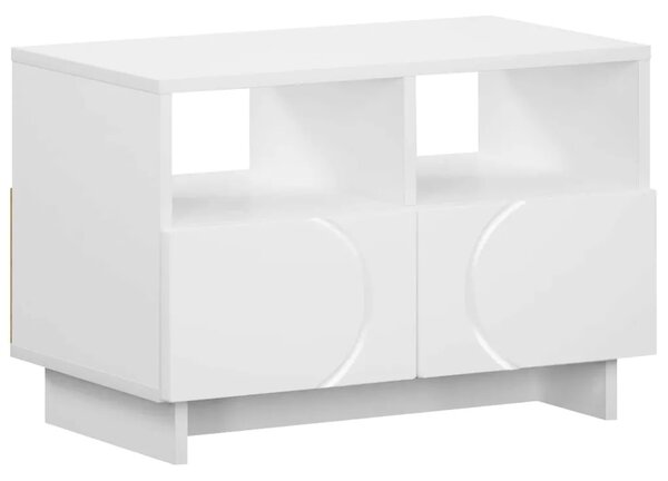 TV stalak 60 x 34.5 x 40 cm Bijela Konstruirano drvo - Bijela 60 x 34.5 x 40 cm