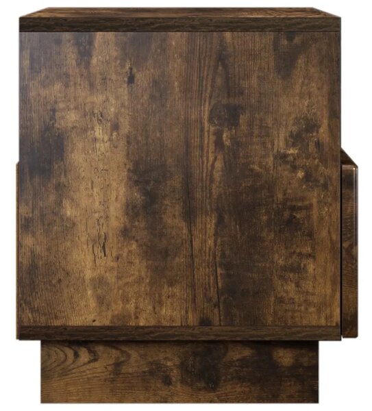TV stalak 60 x 34.5 x 40 cm Dimljeni hrast Konstruirano drvo - Dimljeni hrast 60 x 34.5 x 40 cm