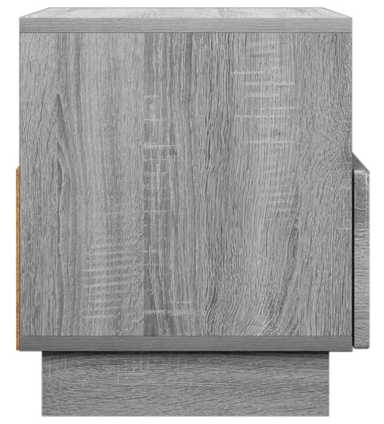 TV stalak 60 x 34 5 x 40 cm Siva Sonoma Konstruirano drvo - Siva Sonoma 60 x 34 5 x 40 cm