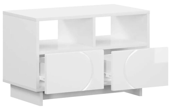 TV stalak 60 x 34.5 x 40 cm Bijela visokog sjaja - Bijela visokog sjaja 60 x 34.5 x 40 cm
