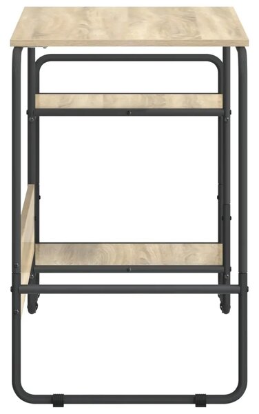 Stol s pohranom Hrast sonoma 131.5 x 50 x 75.5 cm - Hrast sonoma