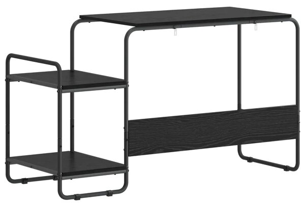 Stol s pohranom Crni hrast 131.5 x 50 x 75.5 cm - Crni hrast