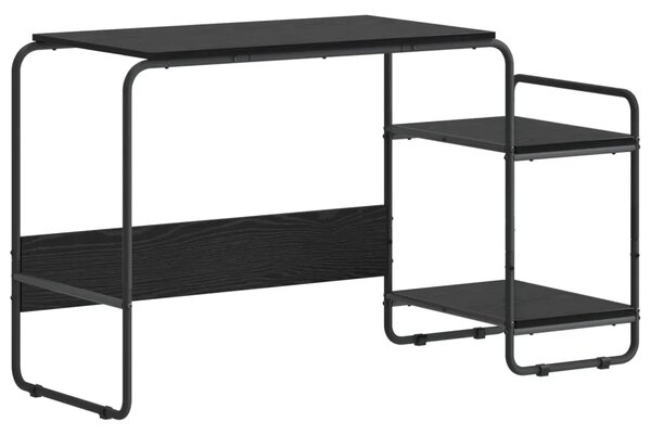 Stol s pohranom Crni hrast 131.5 x 50 x 75.5 cm - Crni hrast