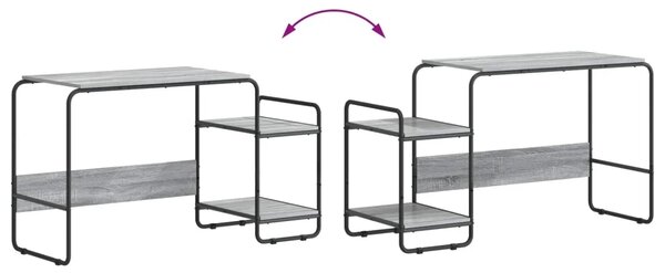 Stol s pohranom Siva Sonoma 131.5 x 50 x 75.5 cm - Siva Sonoma