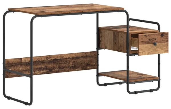 Stol s pohranom Staro drvo 131.5 x 50 x 75.5 cm - Staro drvo
