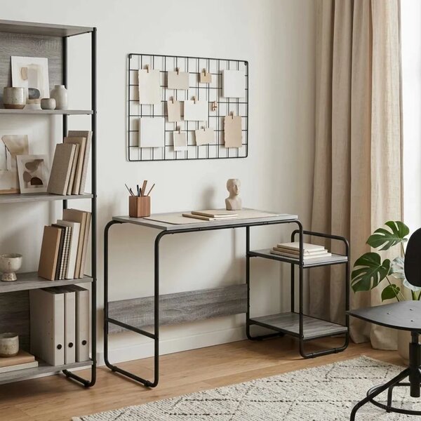Stol s pohranom Siva Sonoma 131.5 x 50 x 75.5 cm - Siva Sonoma
