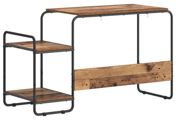 Stol s pohranom Staro drvo 131.5 x 50 x 75.5 cm - Staro drvo