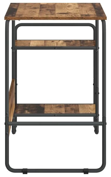 Stol s pohranom Staro drvo 131.5 x 50 x 75.5 cm - Staro drvo