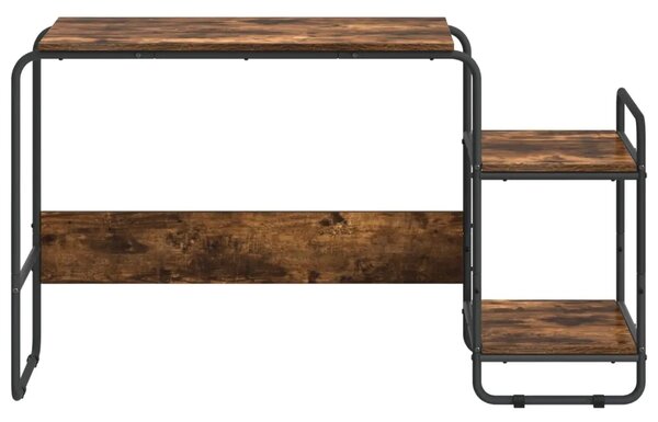 Stol s pohranom Dimljeni hrast 131.5 x 50 x 75.5 cm - Dimljeni hrast