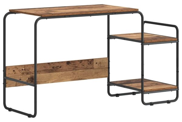 Stol s pohranom Staro drvo 131.5 x 50 x 75.5 cm - Staro drvo