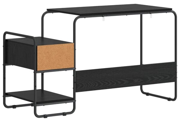 Stol s pohranom Crni hrast 131.5 x 50 x 75.5 cm - Crni hrast