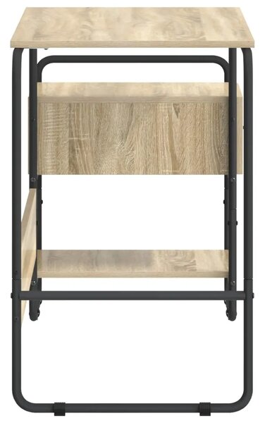 Stol s pohranom Hrast sonoma 131.5 x 50 x 75.5 cm - Hrast sonoma