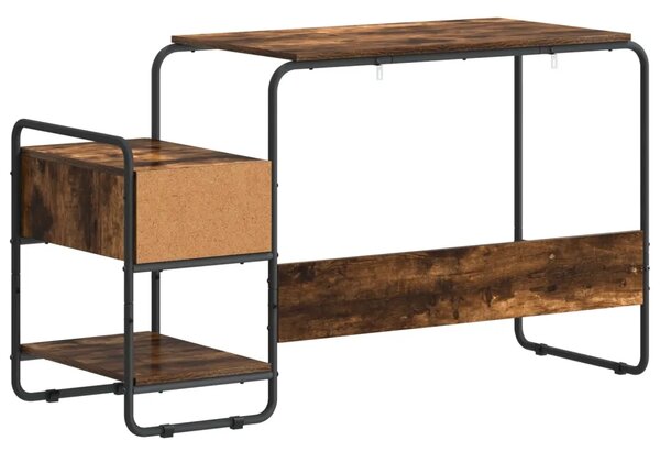 Stol s pohranom Dimljeni hrast 131.5 x 50 x 75.5 cm - Dimljeni hrast