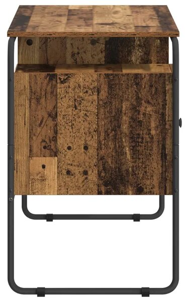 Stol s pohranom Staro drvo 120 x 50 5 x 75 5 cm - Staro drvo