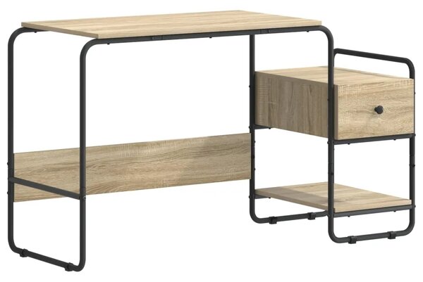 Stol s pohranom Hrast sonoma 131.5 x 50 x 75.5 cm - Hrast sonoma