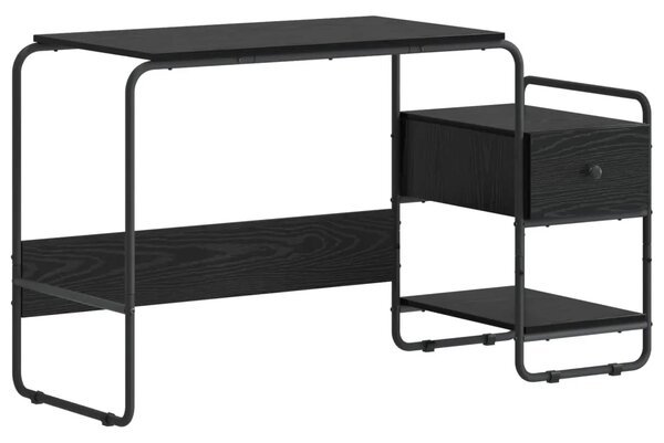 Stol s pohranom Crni hrast 131.5 x 50 x 75.5 cm - Crni hrast