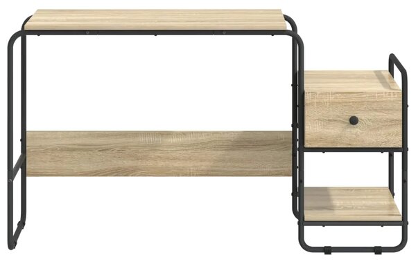 Stol s pohranom Hrast sonoma 131.5 x 50 x 75.5 cm - Hrast sonoma
