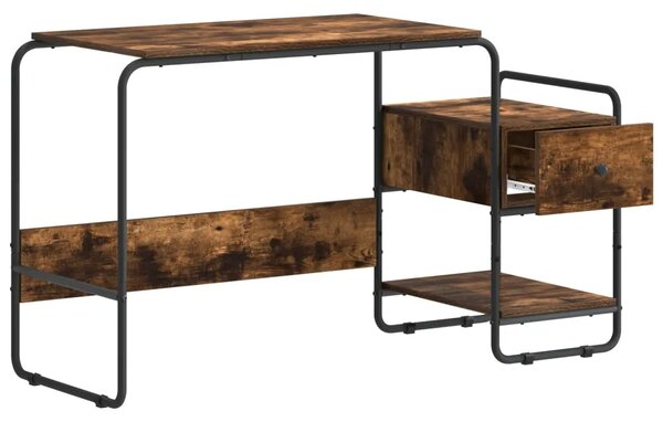 Stol s pohranom Dimljeni hrast 131.5 x 50 x 75.5 cm - Dimljeni hrast