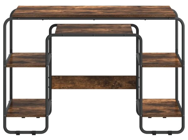 Stol s pohranom Dimljeni hrast 113 5 x 52 x 75 5 cm - Dimljeni hrast