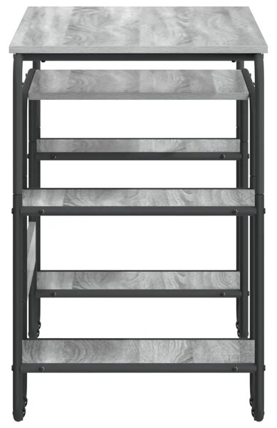 Stol s pohranom Siva Sonoma 113 5 x 52 x 75 5 cm - Siva Sonoma