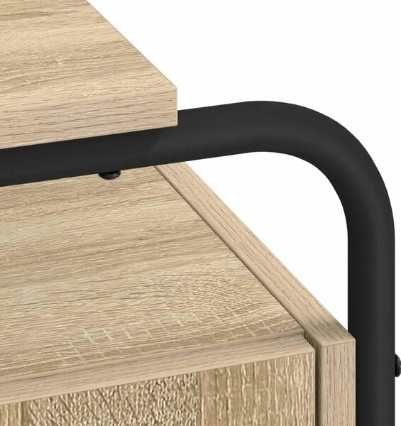 Stol s pohranom Hrast sonoma 120 x 50 5 x 75 5 cm - Hrast sonoma