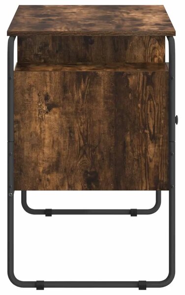 Stol s pohranom Dimljeni hrast 120 x 50 5 x 75 5 cm - Dimljeni hrast