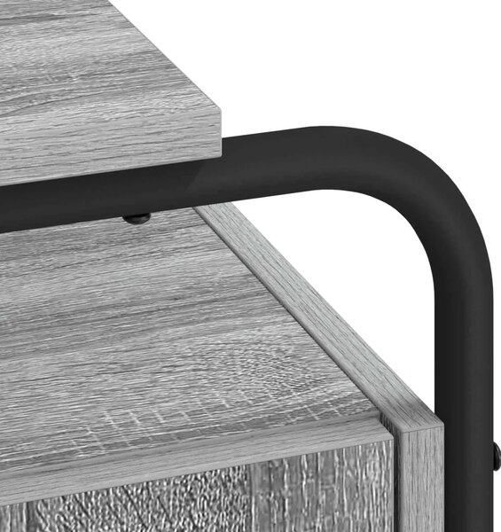 Stol s pohranom Siva Sonoma 120 x 50 5 x 75 5 cm - Siva Sonoma