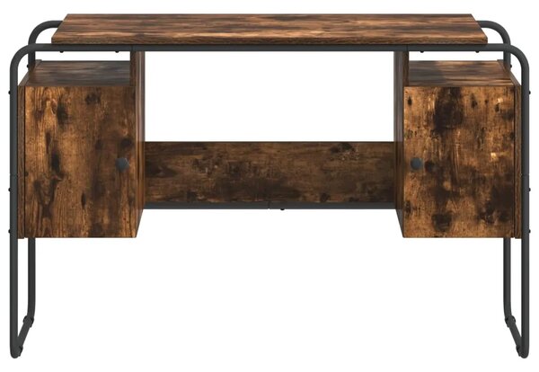 Stol s pohranom Dimljeni hrast 120 x 50 5 x 75 5 cm - Dimljeni hrast