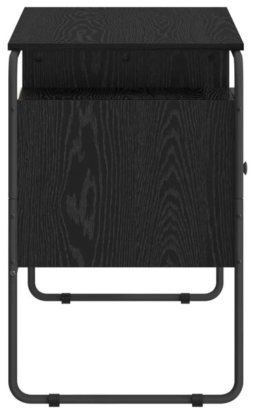 Stol s pohranom Crni hrast 120 x 50 5 x 75 5 cm - Crni hrast