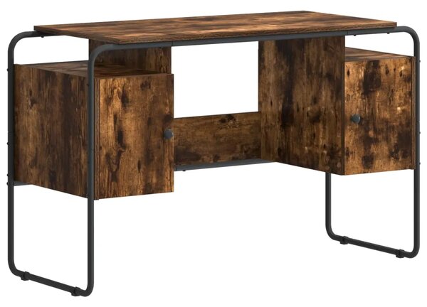 Stol s pohranom Dimljeni hrast 120 x 50 5 x 75 5 cm - Dimljeni hrast