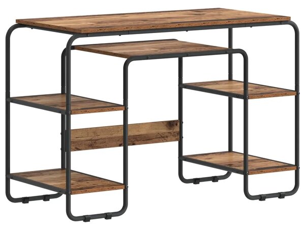 Stol s pohranom Staro drvo 113 5 x 52 x 75 5 cm - Staro drvo