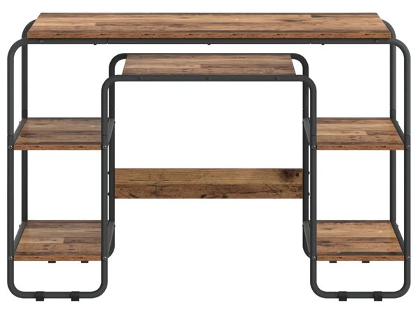 Stol s pohranom Staro drvo 113 5 x 52 x 75 5 cm - Staro drvo