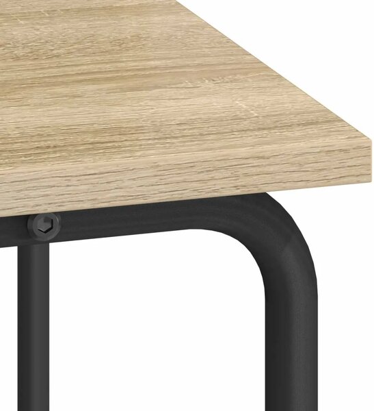 Stol s pohranom Hrast sonoma 100 x 50 x 91 cm - Hrast sonoma 100 x 50 x 91 cm